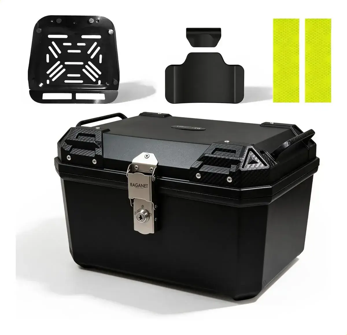 Maletero Plástico Trasero 30L con Base KTM RC 200 Original HD Heavy Duty