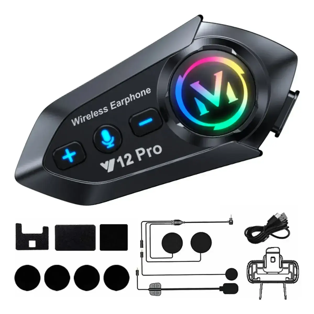 Intercomunicador Bluetooth para Casco Par Original Talla S STD